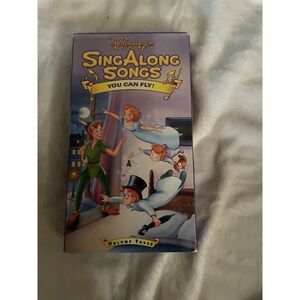 Disney's Sing Along Songs VHS You Can‎ Fly